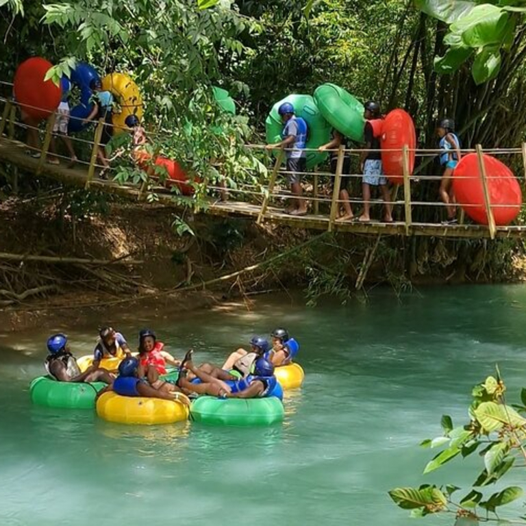 River Tubing Adventure in Ocho Rios